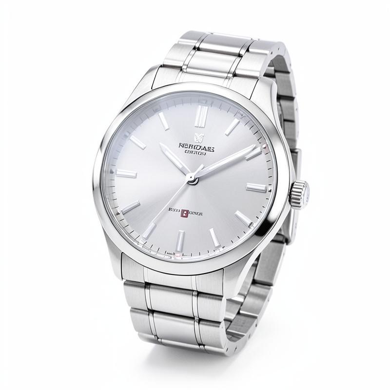 Classic Steel Chronograph — Saa ya Chuma ya Kifahari